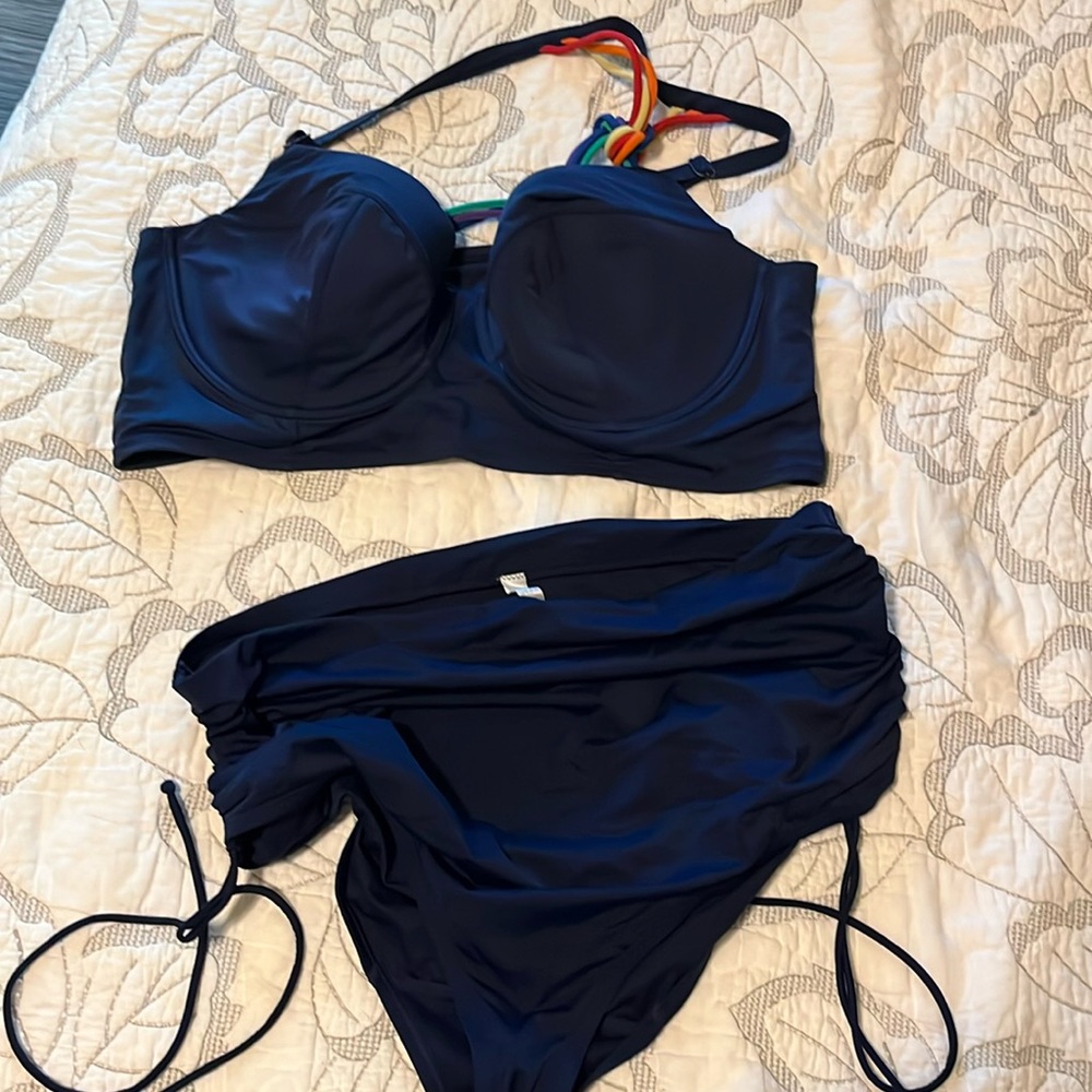 Lane Bryant two piece swimsuit